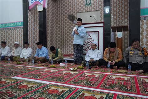 Safari Ramadhan Di Desa Meranti Gubernur Al Haris Ajak Masyarakat