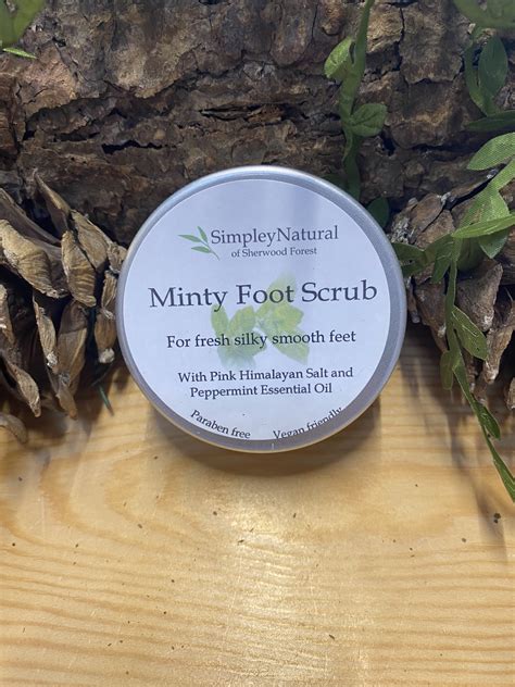 Minty Foot Scrub Simpley Natural Simpley Natural