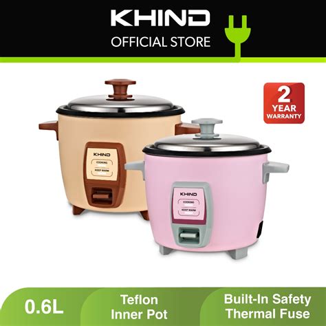 Khind L Electric Rice Cooker Rc T Shopee Malaysia