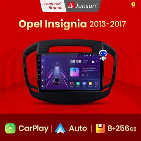 V1 Pro AI Voice Carplay Car Radio For Opel Insignia 2013 2017 Android