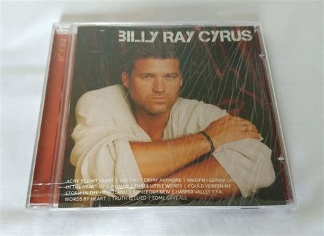 Cd Billy Ray Cyrus Icon Lacrado Achy Break Heart Item De Música Cd De