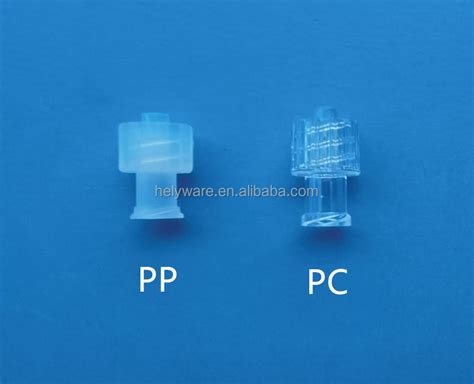 Plastic Dual Male Female Luer Lock Fitting Connector Combi Male To Female Luer Coupler Adapter