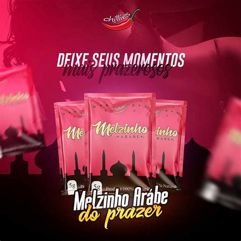 Melzinho Arabe Do Prazer Estimulante Feminino G Chillies Ningu M Vai Saber Sex Shop
