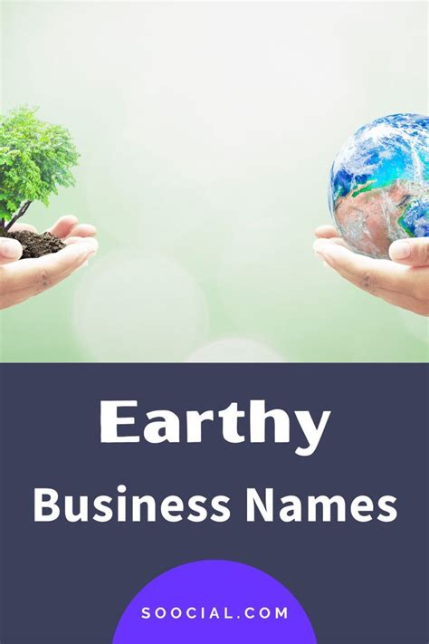 231 Earthy Business Name Ideas To Go Green