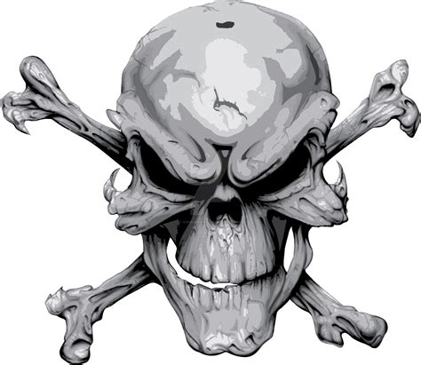 Free Skull Art, Download Free Skull Art png images, Free ClipArts on Clipart Library