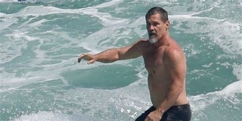 Josh Brolin Looks Hot While Surfing Shirtless In Malibu Flipboard