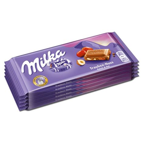 Milka Trauben Nuss Schokolade Tafeln Schokolade Tafeln Milka