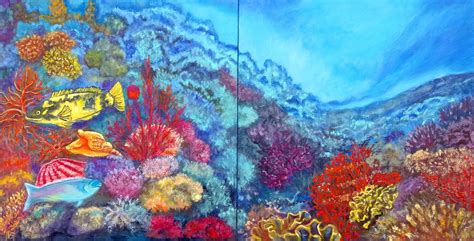 Colorful Coral Reefs Painting