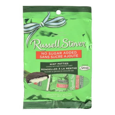 Russell Stover No Sugar Added Mint Patties