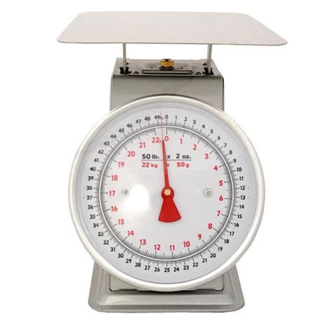 Platform Mechanical Dial Scale Azd The Home Depot