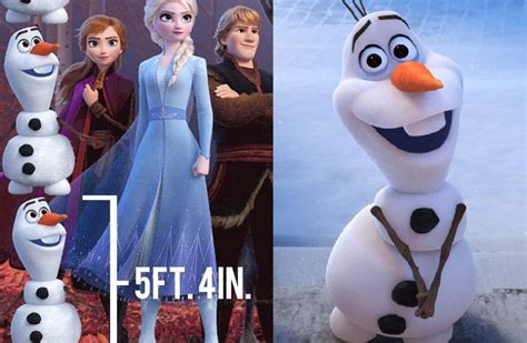 Qual A Altura Do Olaf - ¿'Olaf' mide 1,62 metros? La red enloquece comparando su estatura