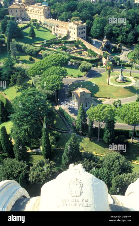 Italy. Vatican City. Gardens Stock Photo - Alamy