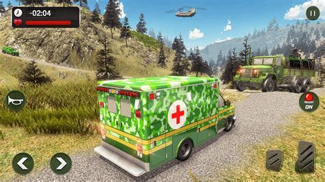 Us Army Ambulance Car Driving Hospital Simulator City Rescue