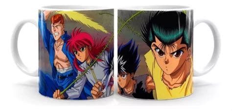 Caneca Yu Yu Hakusho Anime Yusuke Hiei Kurama Kazuma Mang