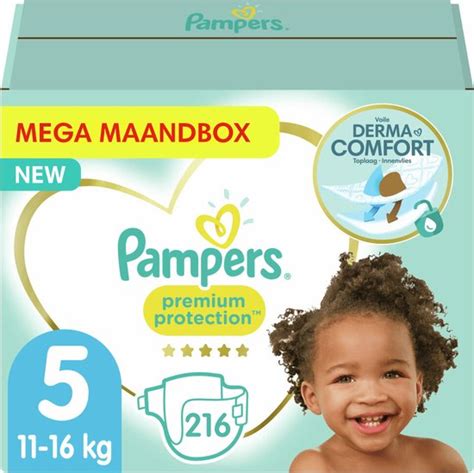 Pampers Premium Protection Maat Mega Maandbox Luiers