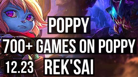 Poppy Vs Reksai Jng 717 21m Mastery 700 Games Kr Master