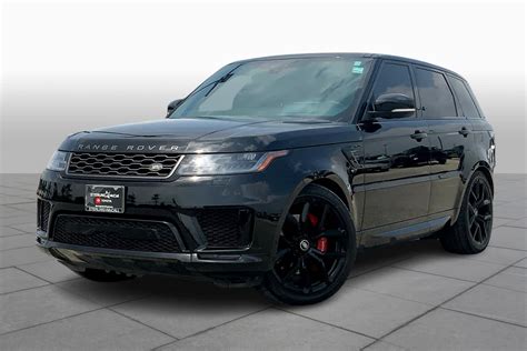 Pre Owned 2020 Land Rover Range Rover Sport Hse Dynamic Sport Utility In Houston La701738