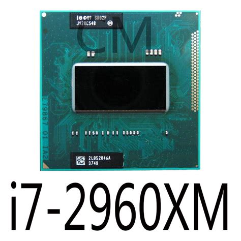 Intel Core i7-2960XM 2.7G/4 cores/8M SR02F 55W Mobile CPU Processor | eBay