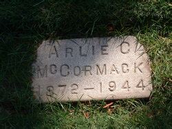 Arlie Clinton Mccormack Memorial Find A Grave