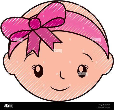 happy and smiling baby girl adorable Stock Vector Image & Art - Alamy