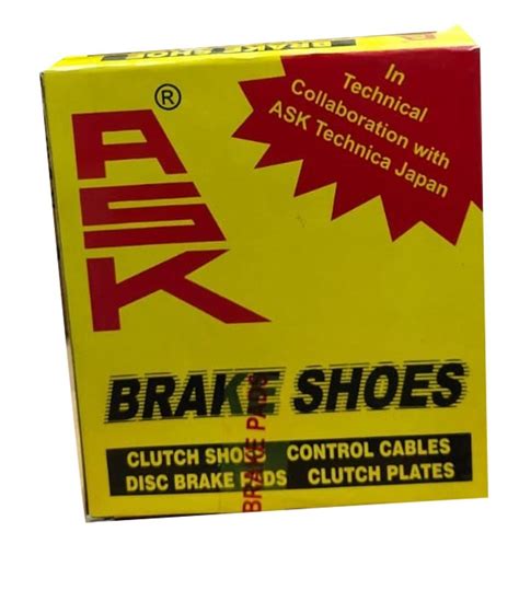 Ask Brake Shoe Rear At Rs 100set In Patna Id 25589424297