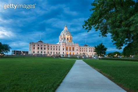 Minnesota State Capitol Building In St Paul