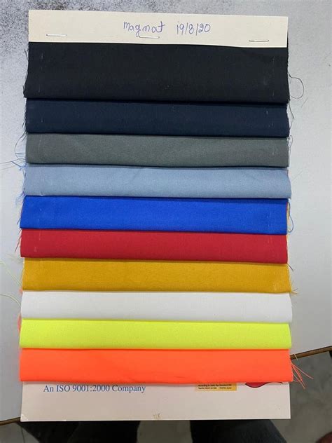 Plain Solids Micro Polyester Fabric Multicolour At Rs Meter In