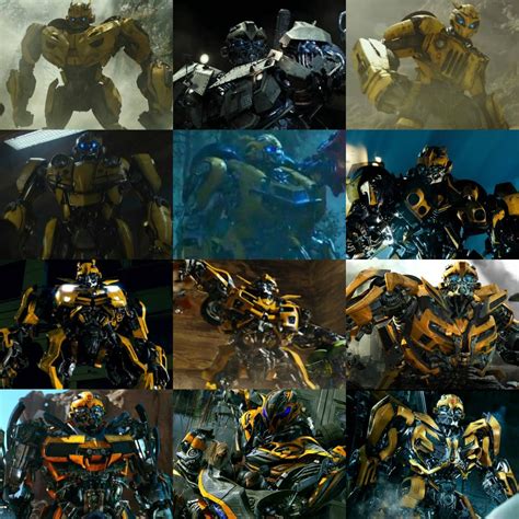 Evolution of Bumblebee in Live Action : transformers