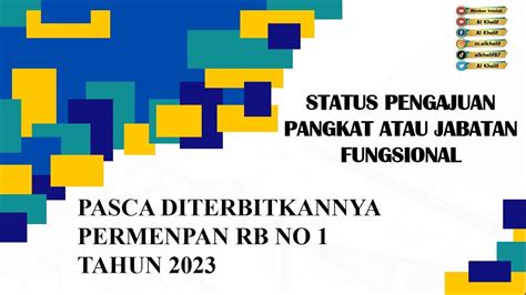 Status Pengajuan Pangkat Atau Jabatan Fungsional Dosen Pasca Permenpan