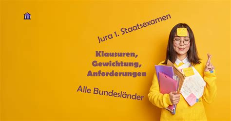 Klausuren 1 Staatsexamen Jura alle Bundesländer