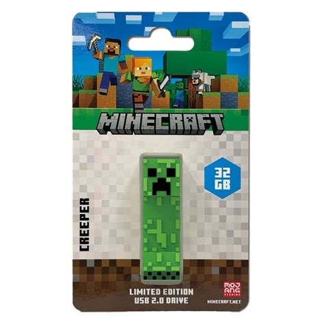 verbatim minecraft collector  edition usb flash drive gb creeper