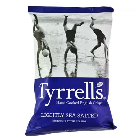 Tyrrell S Lightly Sea Salted Potato Chips