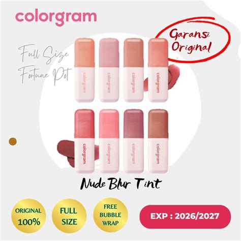 Jual Ready Colorgram Nude Blur Tint 5g Shopee Indonesia