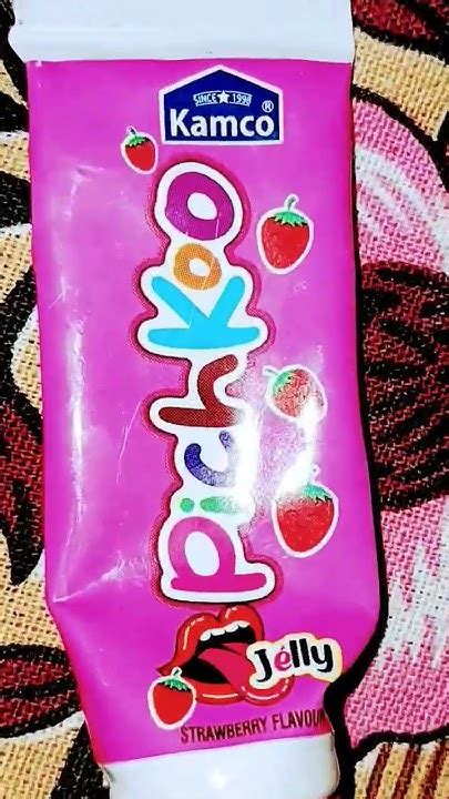 Pichkoo Jelly Strawberry Flavoured Lipstick 💄 😋 😍 ️ 💕 💖 💄 😋 😍 ️