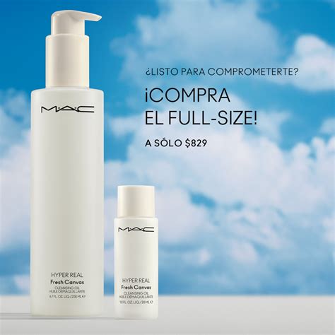 Hyper Real Fresh Canvas Cleansing Oil Mac Cosmetics México Sitio