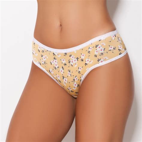 Calcinha Em Microfibra Estampada Lingerie Br Atacado Para