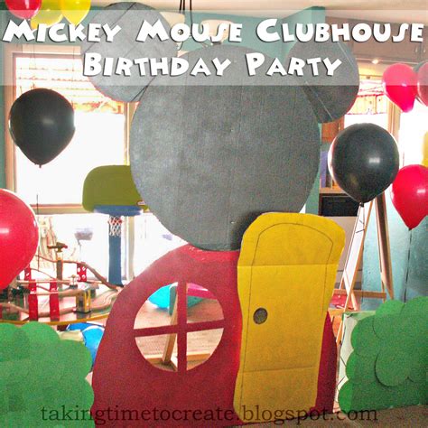 Mickey Mouse Clubhouse Party Ideas Homemade