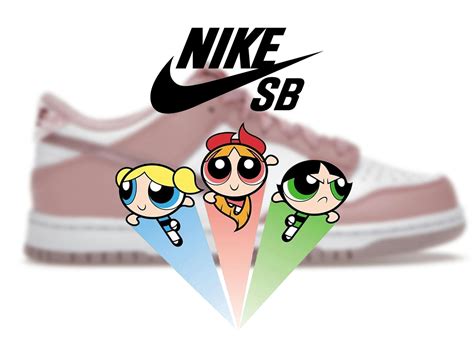 Nike Is Dropping a Powerpuff Girls-Themed Dunk Sneaker Set