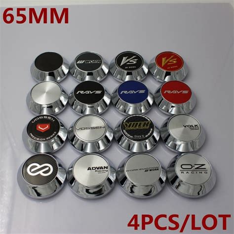 Kom Power High Quality Mm Chrome Wheel Center Hub Cap Work Advan Volk