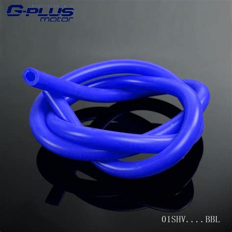 Free Shipping 6mm 1 4 0 25 Silicone Vacuum Tube Hose Silicone Tubing