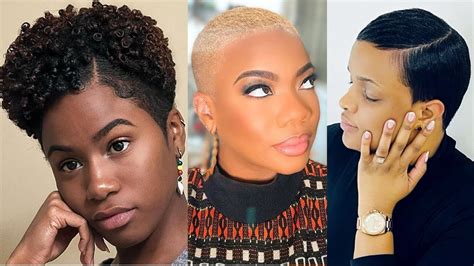 20 Currently Popular Short Natural Haircuts For Black Women Women