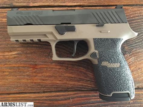 ARMSLIST For Sale Sig Sauer P320 Compact 9mm FDE Small Grip Module