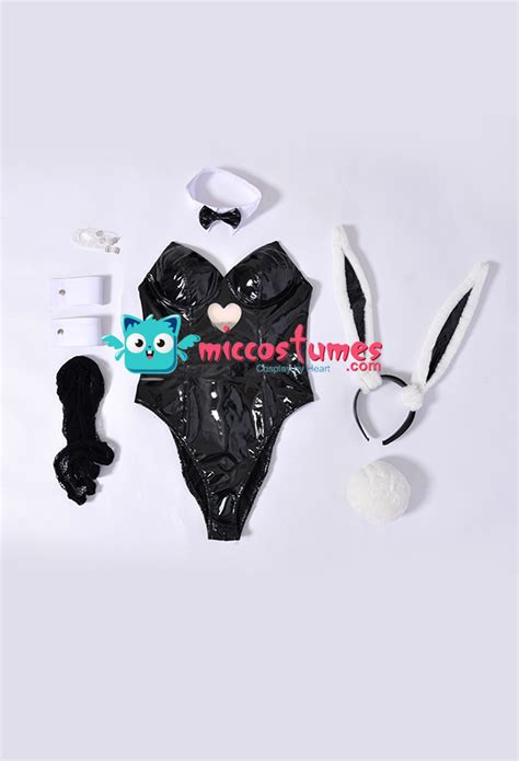 Halloween Sexy Bunny Costume Japanese Style Bunny Bodysuit Bunny Girl Lingerie For Sale