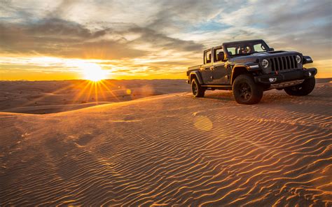 Download Wallpapers 4k Jeep Gladiator Mojave Desert 2020 Cars