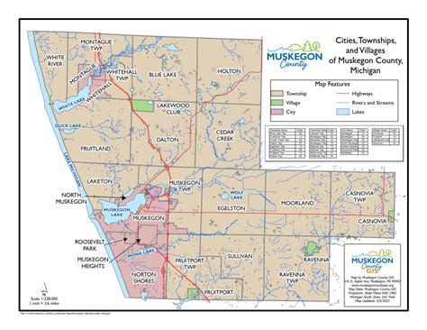 Government Unit Map | Muskegon County, MI