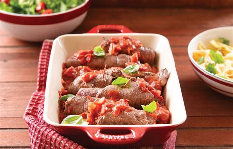 Beef Olives In Tomato Sauce Healthy Food Guide