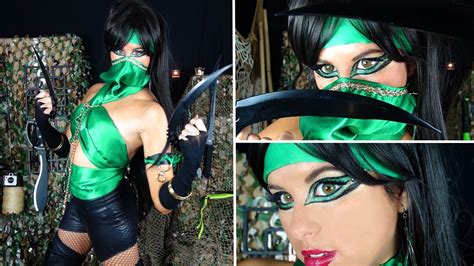 Mortal Kombat Jade Character Makeup And Costume YouTube