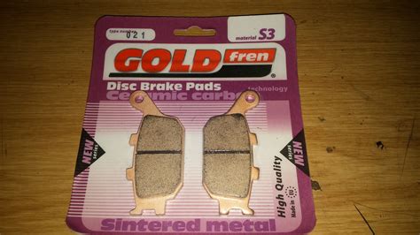 Goldfren Brake Pad Review Honda Motorcycles