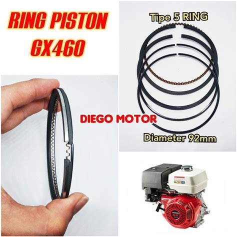 Jual Ring Piston Seher Mesin Penggerak Honda Bensin Tipe GX460 Di Lapak