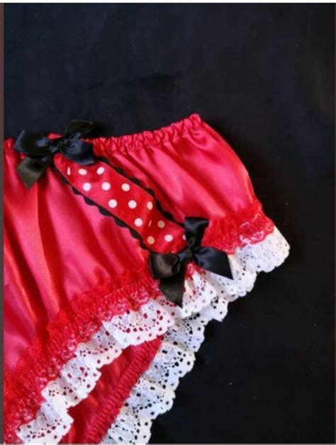 Sassy Red Bikini Panties Feminine Sissy Knickers Polka Dot Etsy